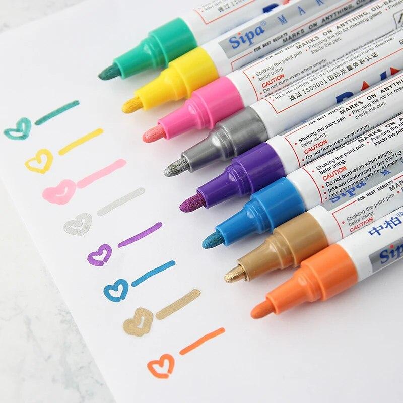 Pióro do naprawy zarysowań samochodowych Auto Touch Up pisak z farbą wypełniacz do usuwania opon samochodowych Marker lakierniczy wyczyść zestaw do stylizacji samochodów Scratch Fix Care