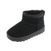 Children Snow Boots Classic  Boys Girls  Ankle Boots Winter Faux Fur Thick Bottom Non-slip Outdoor Kids Shoes