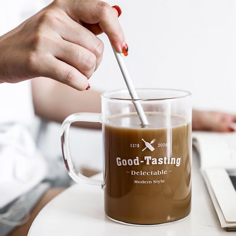 

High Borosilicate Glass Breakfast Mug with Handle