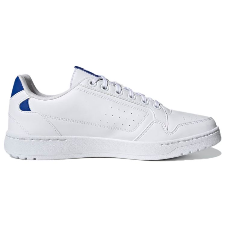 Adidas Originals Ny 90 Casual Slip-Resistant Durable Low-Top Skate Shoes Unisex Sneakers White Blue H02170