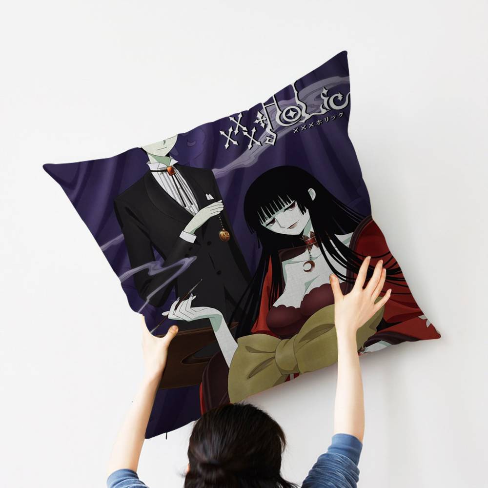 Anime xxxHolic Pillow Cover for Bedroom Room and Living Room Sofa Decorative Cushion Cover