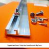 Aluminum Alloy Magnetic Door Curtain Track