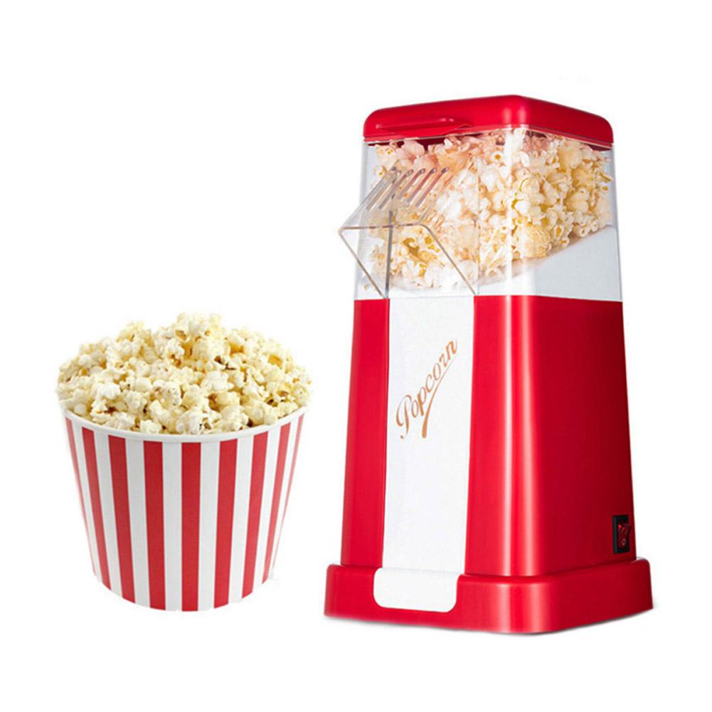 Elektryczna Automatyczna Maszyna do Popcornu Mini Przenośny Ekspres do Popcornu Domowy Popper do Kukurydzy do KuchniEU