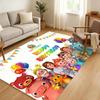 Cartoon C-CoComelon-S Cute Music Floor Mat Soft Thickened Non-Slip Bedroom Living Room Door Mat Home Decor Flannel Rugs
