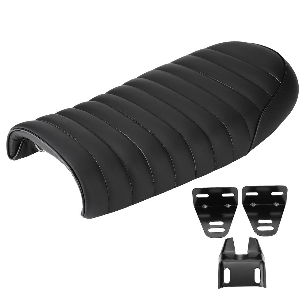 

Мотоциклетная искусственная кожа, винтажное кафе Racer, ремонт сиденья, плоское седло, подушка для CG125 GN CG CB400SS D