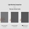 No-Drill Thickened Blackout Flame Retardant Office Roller Blinds with Heat Insulation