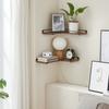 VASAGLE L- shaped Corner shelf