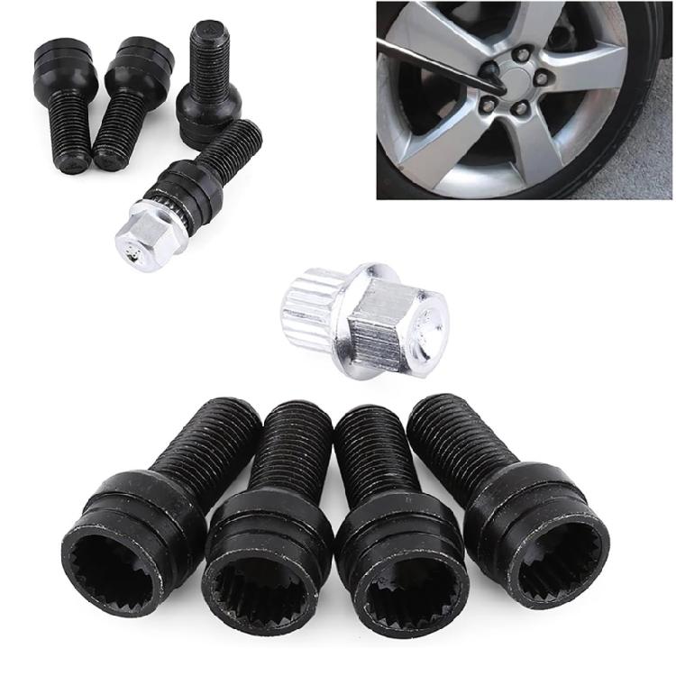 Corrosion Resistant M14x1.25 Tire Screw 36136776076 For F30 F32 F33 F34 F36 F45 F48 F55 F56 F57 F60 R54 R55 R56 R57 R58