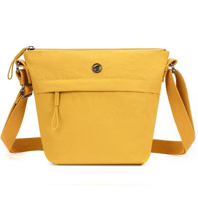 Mobile Phone Bag Women's Crossbody Bag Simple Senior Sense Niche Fashion Everything Nylon Cloth Bucket Bag Shoulder Women's Bag