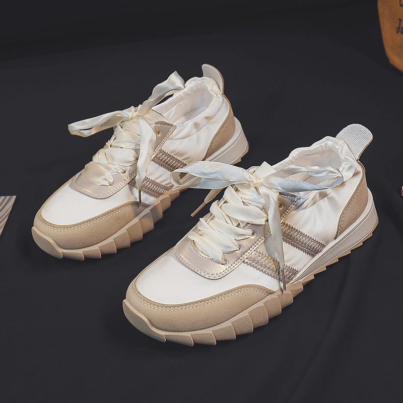 Dad Shoes Sneaker Women's Spring and Autumn New Soft Bottom Lightweight Student Soft Bottom Casual Running Shoes Women's Fashion