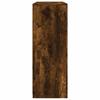 Sideboards with LED Lighting 3 pcs Smoked Oak Wood Based Material