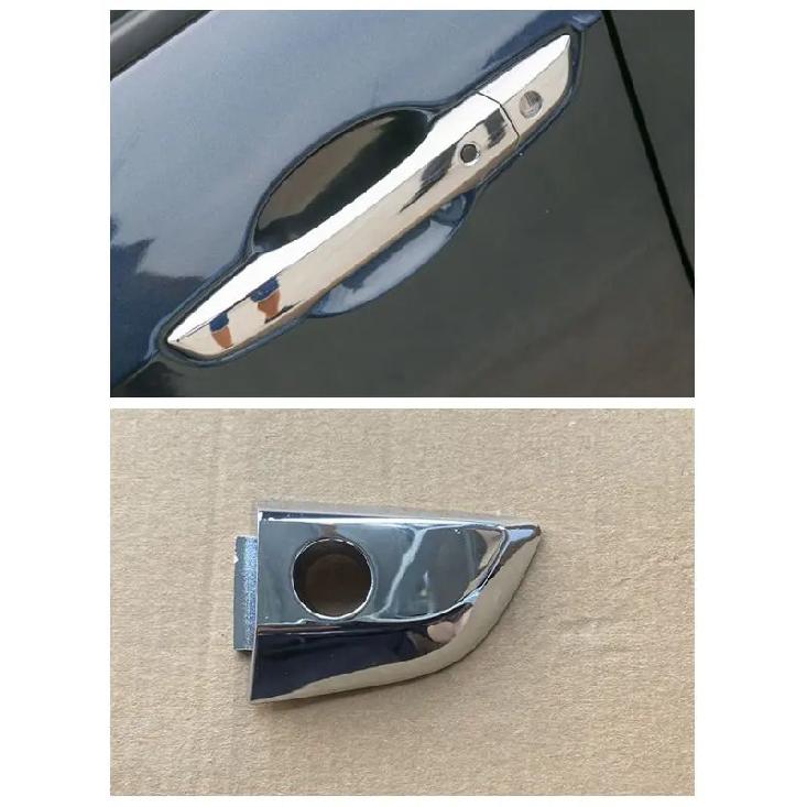 1pc for 2016-19 honda 10th Civic exterior door handle high-end chrome plated small decorative cover