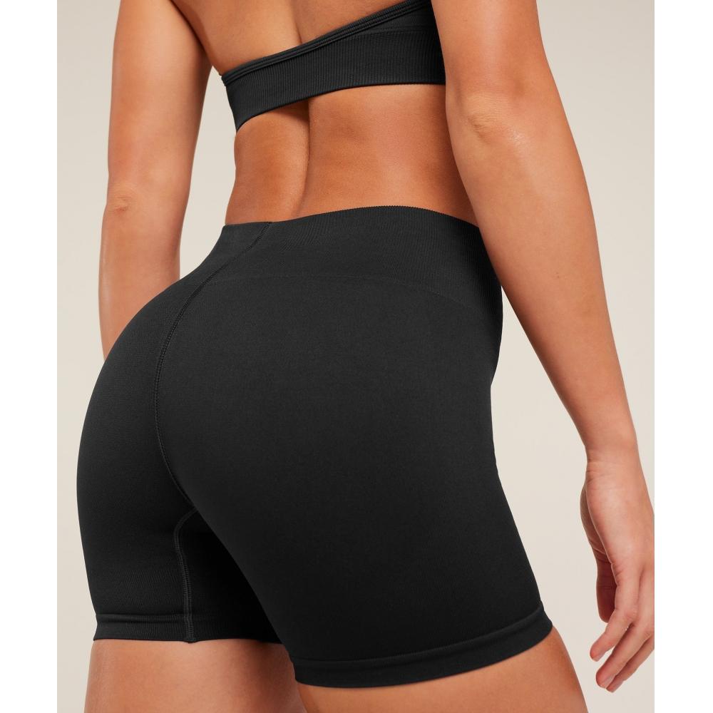 Gymshark Steel Seamless Shorts Gs Black B6b3p Bb2j