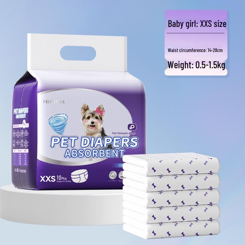

Disposable Anti-Urine Diapers for Male Dogs - Physiological Pants & Training Pads for Small and Medium Breeds