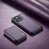 JEEHOOD 2-in-1 Magnetic Kickstand Wallet Case for 16 Detachable Card Holder Shockproof Waterproof Artificial Leather