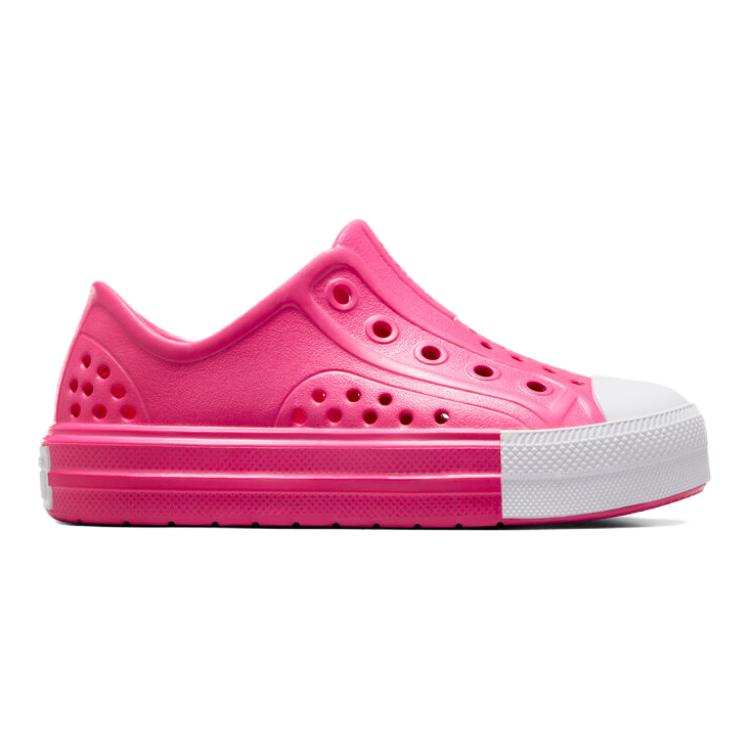 Converse Chuck Taylor All Star Play Lite CX Low PS Chaos Fuchsia Kids Sneakers Pink A06666C