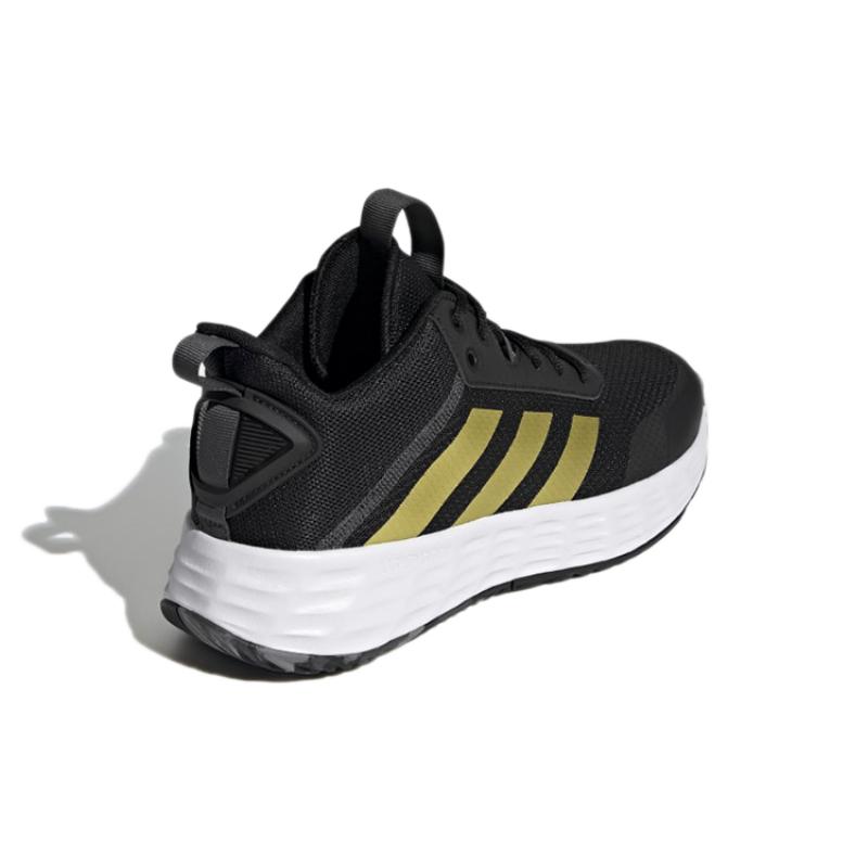 Adidas Own The Game 'Black Gold Metallic' Sneaker H00468