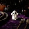 Personalized Halloween Gift 3D Printed Ghost Figurine, Spooky Small Statue, Modern Minimalist Decor Cute Desktop Decoration for Party Tabletop Mantel