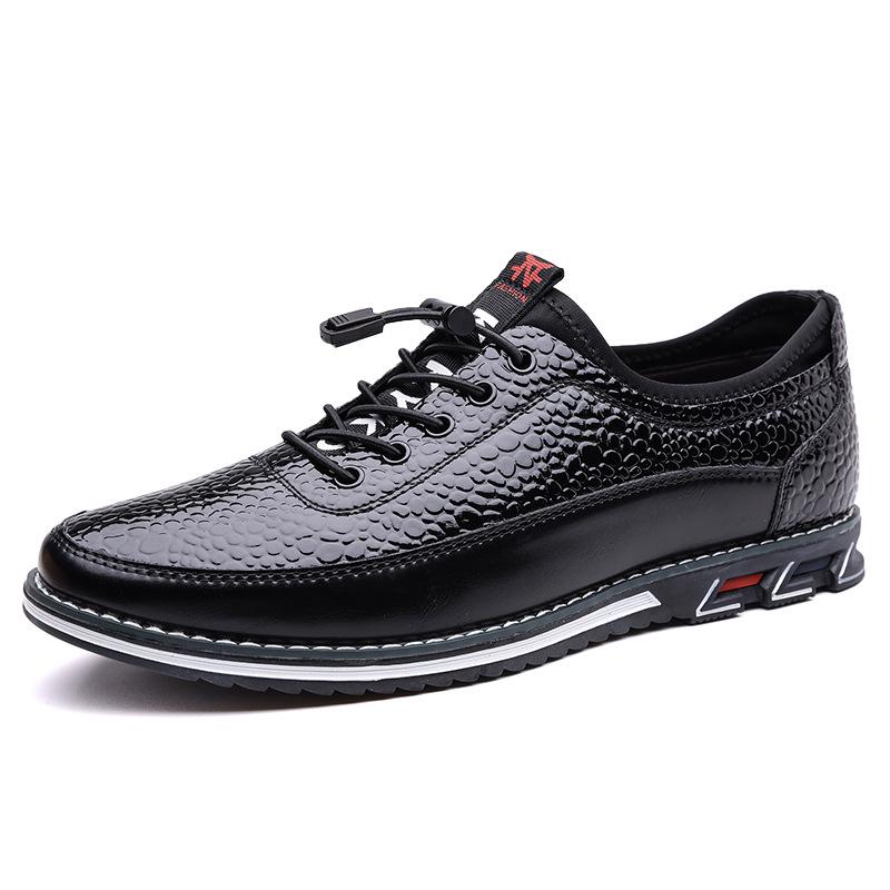 Men s Large Size 53 Casual Slip-On Leather Loafers - Comfortable Spring Driving Shoes in Stock 42