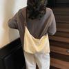 Borsa Grande in Tela da Donna Versatile Sottobraccio Borsa a Spalla a Tracolla