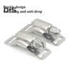 Stainless Steel Pipe Hose Clamps Rustproof Corrosion Resistant Easy To Use Adjustable Throat Clamp Worm Clip Hoop Cable Ties