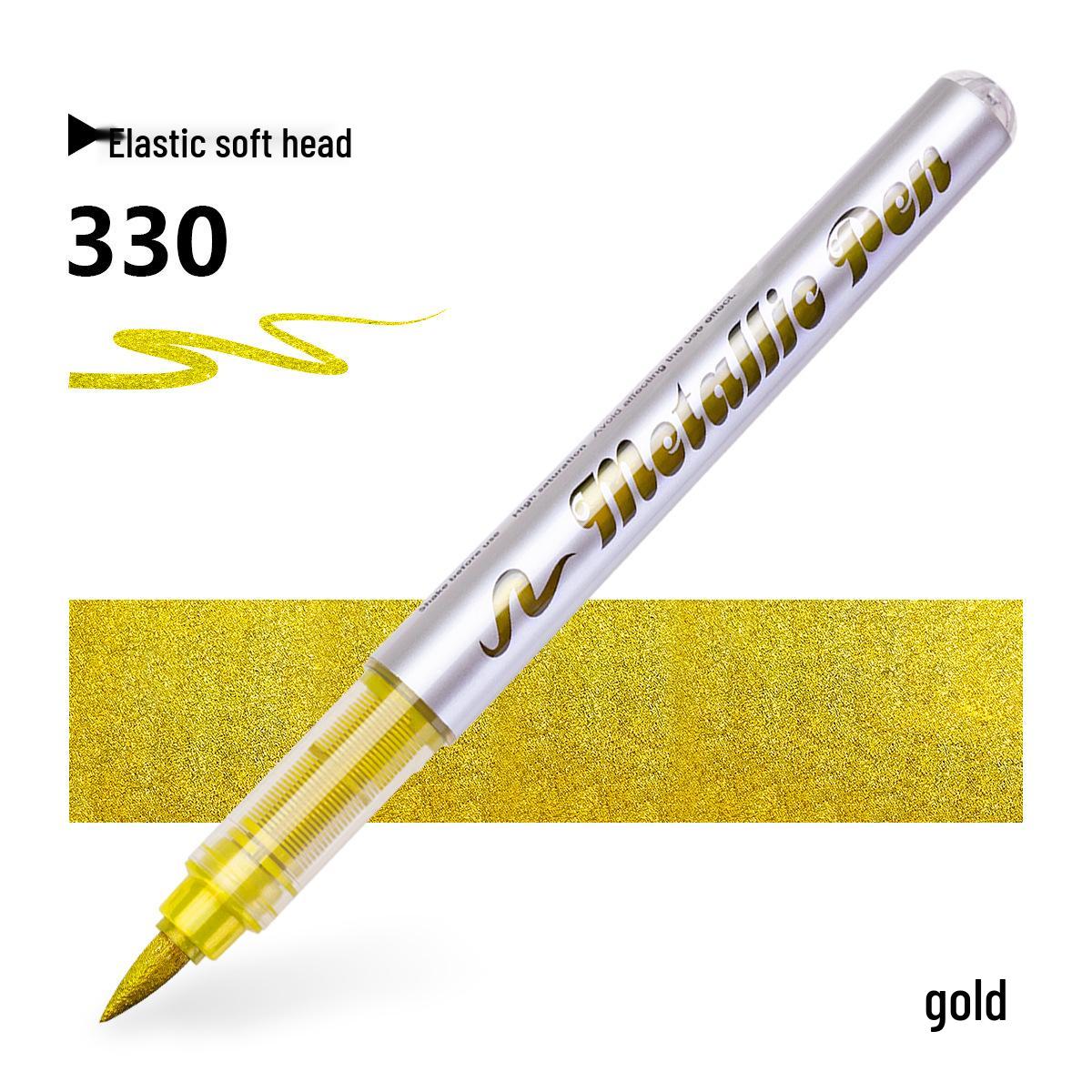 

Widely Recruiting 8520 Liquid Metal Soft Tip Marker Pen - 48 Stackable Colors