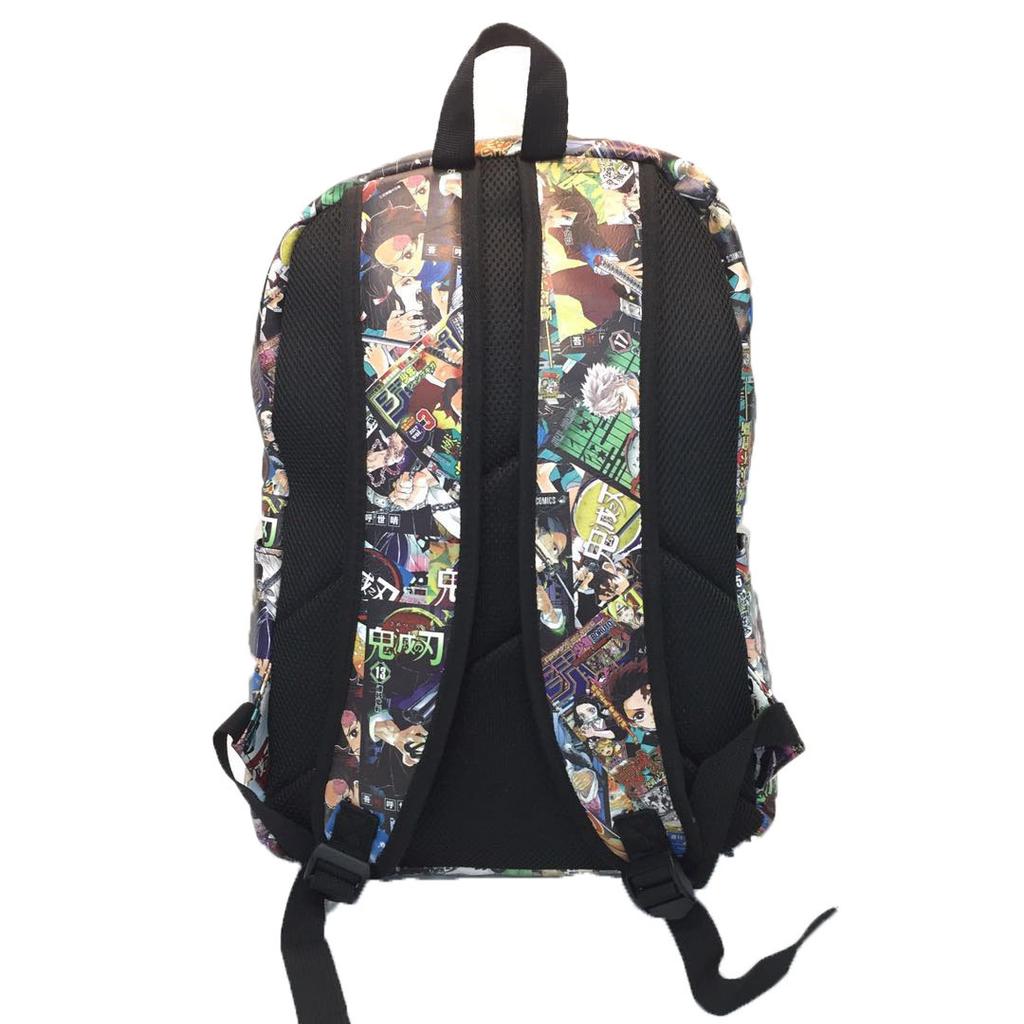 Japan cartoon comics Demon Slayer Fashionable and Unique Travel Backpack Student Shoulder Bag 0002 CLE