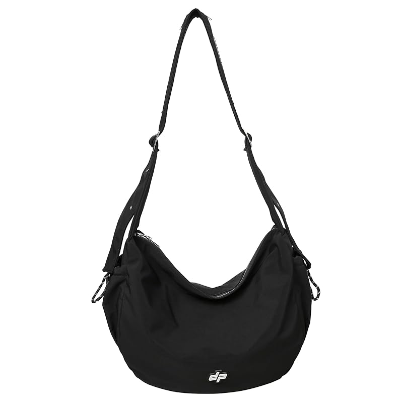 

[ZESU] shoulder bag men s messenger bag waterproof Crossbody large capacity nylon Shoulder bag bag lightweight Water repellent casual A4 Commuting to