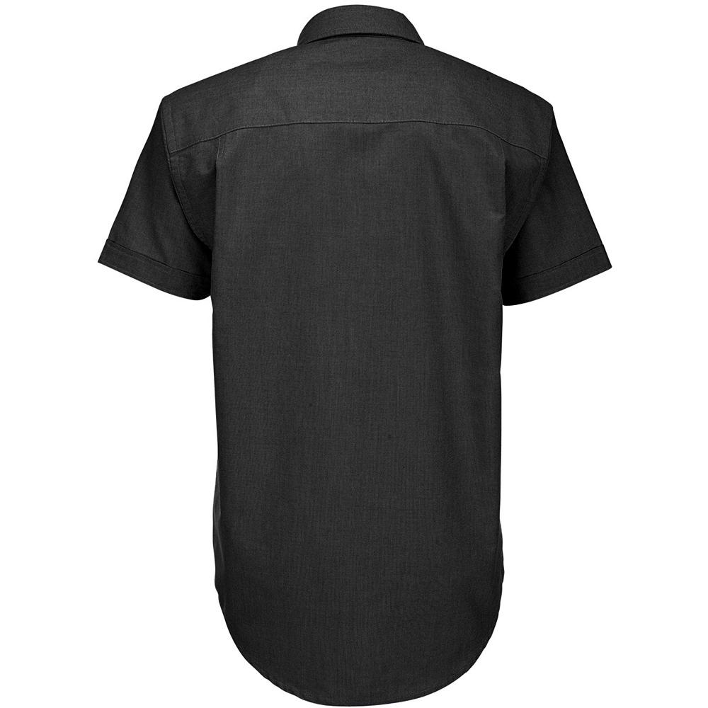 B&C Mens Oxford Short Sleeve Shirt / Mens Shirts