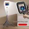 Rechargeable Ring Light with Stand for Photography, Live Streaming, Nail Art, and Eyelash Extensions