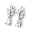 ZAKOL High Quality Luxury Clear Color Cubic Zirconia Stud Earrings for Women Exquisite Engagement Jewelry Birthday Gifts EP2968