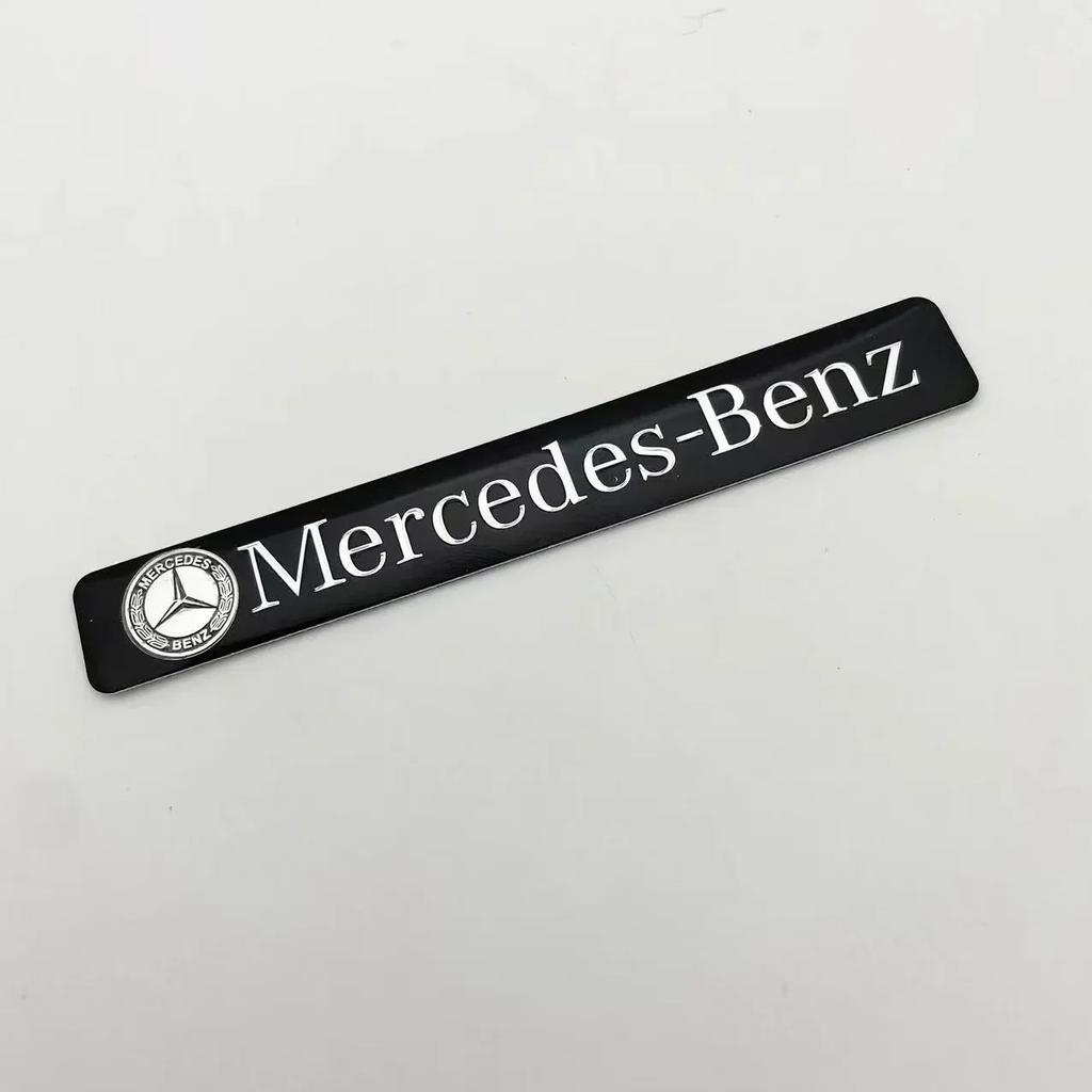 Aluminum Car Badge Rear Letter Emblem Trunk Accessories For Mercedes Benz AMG Brabus Maybach C E S GLE CLC Class W204 W203 W205 AY1