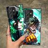 MHA Izuku Deku Mobile Phone Case for Samsung Galaxy S26 S25 S24 S23 S22 S21 S20 Note20 Plus FE Ultra Glass Colorful Cover Cover