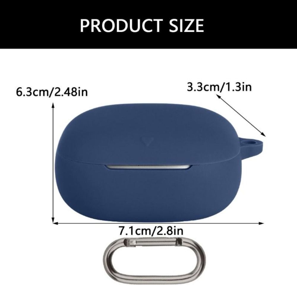 Dustproof Silicone Earphone Case with buckle Bluetooth Headphone for Soundcore Liberty 5