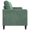 Storage Sofa in Sea Green 172 x 78 x 87 cm Polyester