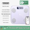Rechargeable Smart Body Fat Scale with App Support