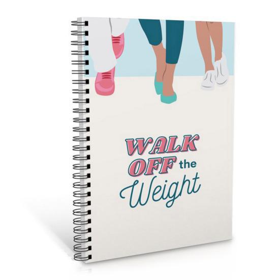 Exercise Workbook for Walking Off The Weight Schedule Planner Journal Thick Paper Smooth Writing Notebook for Home School Office Use