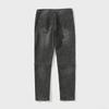 Men's Slim Fit Distressed Jeans - Autumn Washed Hip-Hop Style Straight Pants