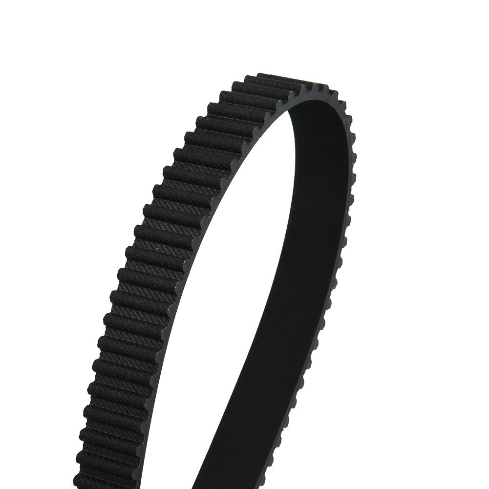 Engine Timing Belt Electric Scooter Thick Black Rubber Replacement Portable