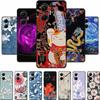 3D Prägung Hülle Für Redmi Turbo 4 Pro Handyhülle Relief Blumen Schwarzes Silikon Weiche Rückseite Für Xiaomi Poco F7 Hülle Coque Capa