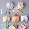 Sumikkogurashi Plush Keychain Cute Penguin Bag Pendant Kawaii Fried Shrimp Soft Stuffed Animal  Accessories For Birthday Gift