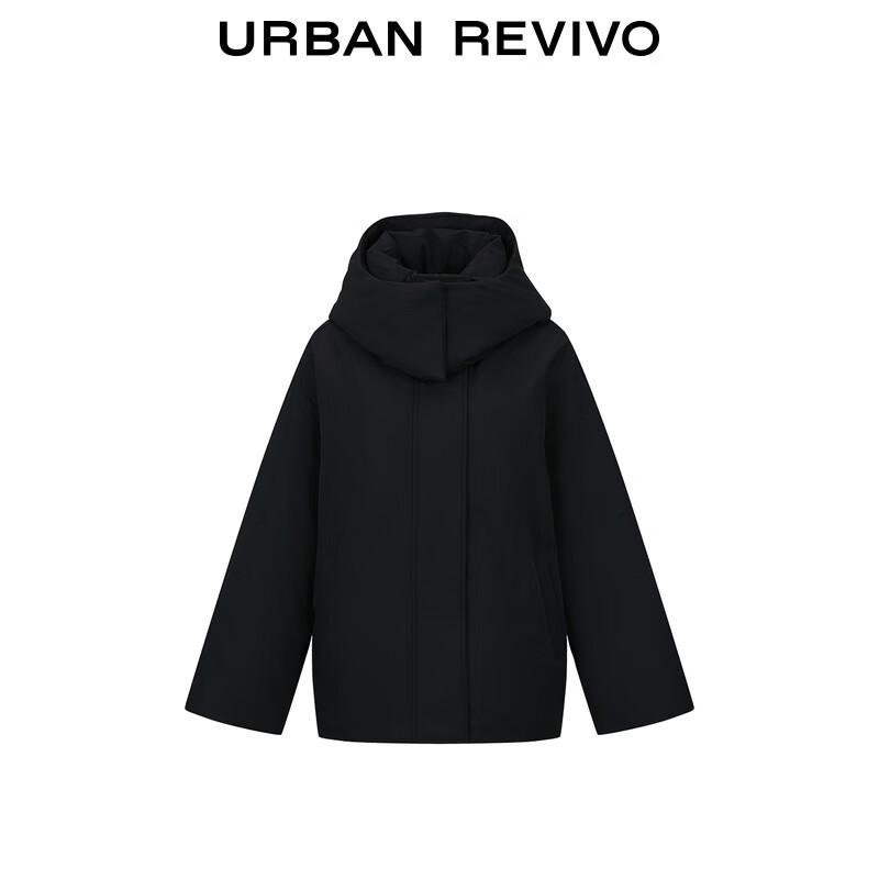 UR 2025 Women's Casual Hooded Oversized Duck Down Jacket