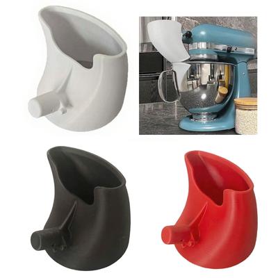 Hands Free Baking Flour Funnel Compatibles With 5L Tilt Head Stand Mixer Precision Pouring Design Dishwasher Safe ABS