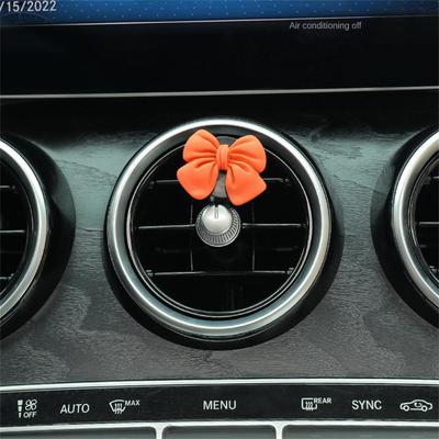 2/3/4PCS Lovely Bowknot Interior Decoration Universal Gentle Non-toxic Car Decoration Perfume In The Car Comfortable Lovable