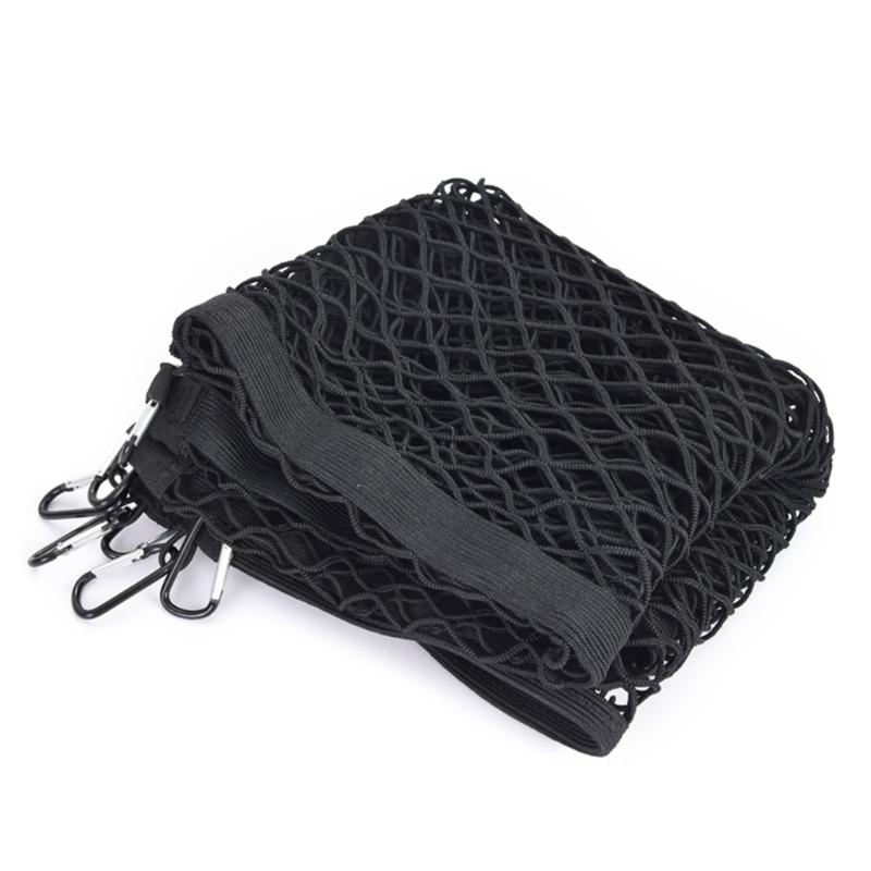 Car Rear Trunk Cargo Net Strong Load Bearing Mesh Car Storage Organizers Large Capacity Space Saving Car Net Storage