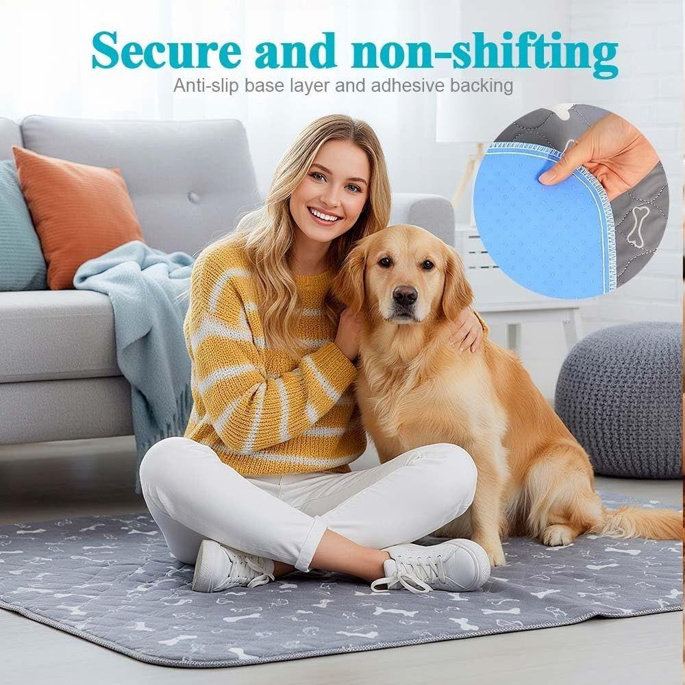 Absorbing Pad Waterproof Puppy Pee Pad Reusable Fast Absorbing Pet Sleep Pad Washable Breathable Dog Urine Pad Pet Training