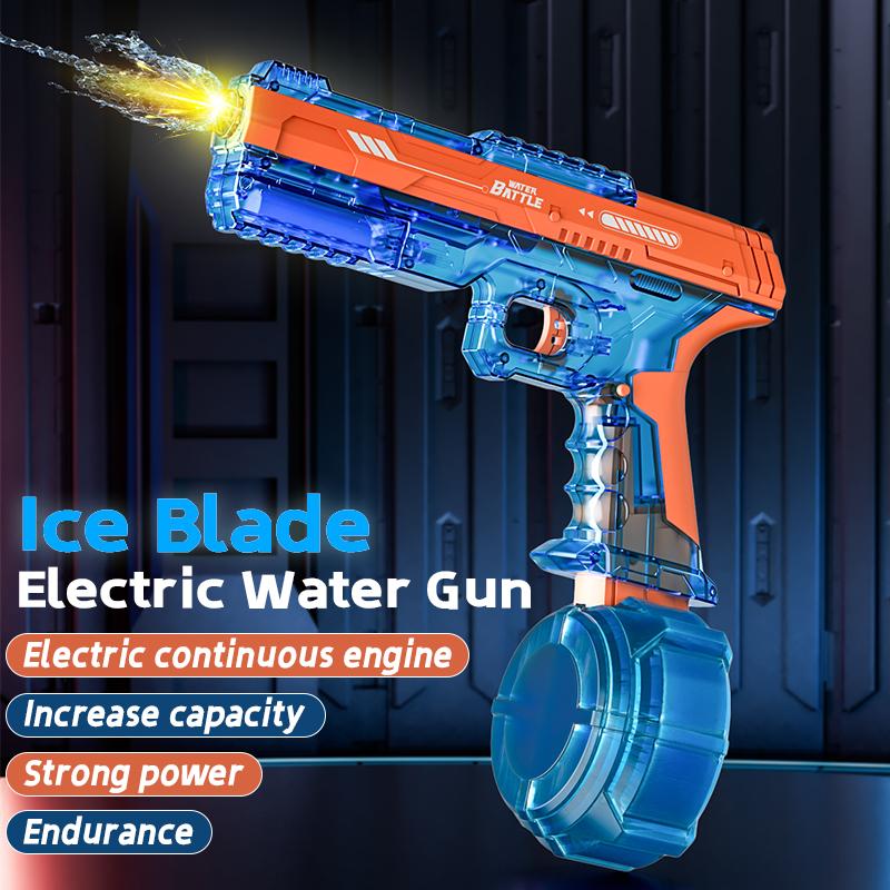 Electric toy water guns are perfect for outdoor party games and are ideal birthday gifts for children.