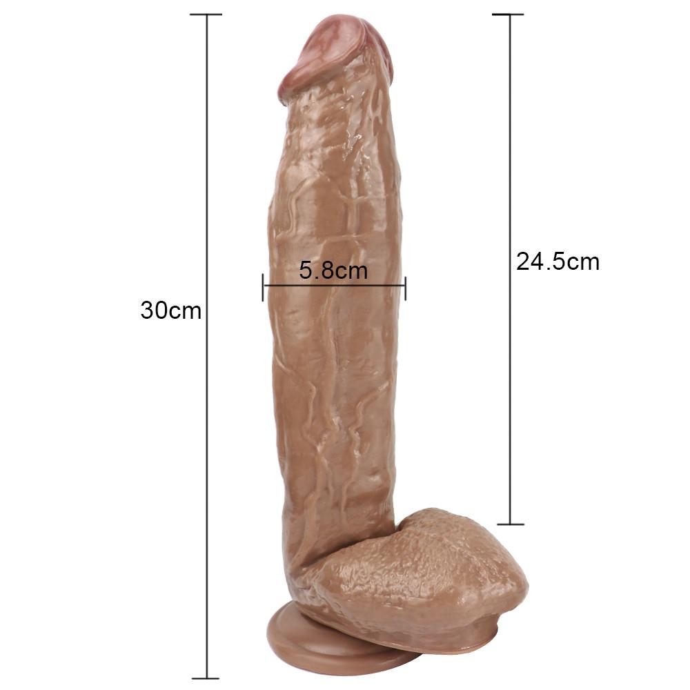 Huge Realistic Dildo for Women with Suction Cup Soft Fake Penis Anal  Sex Toys for Woman Men