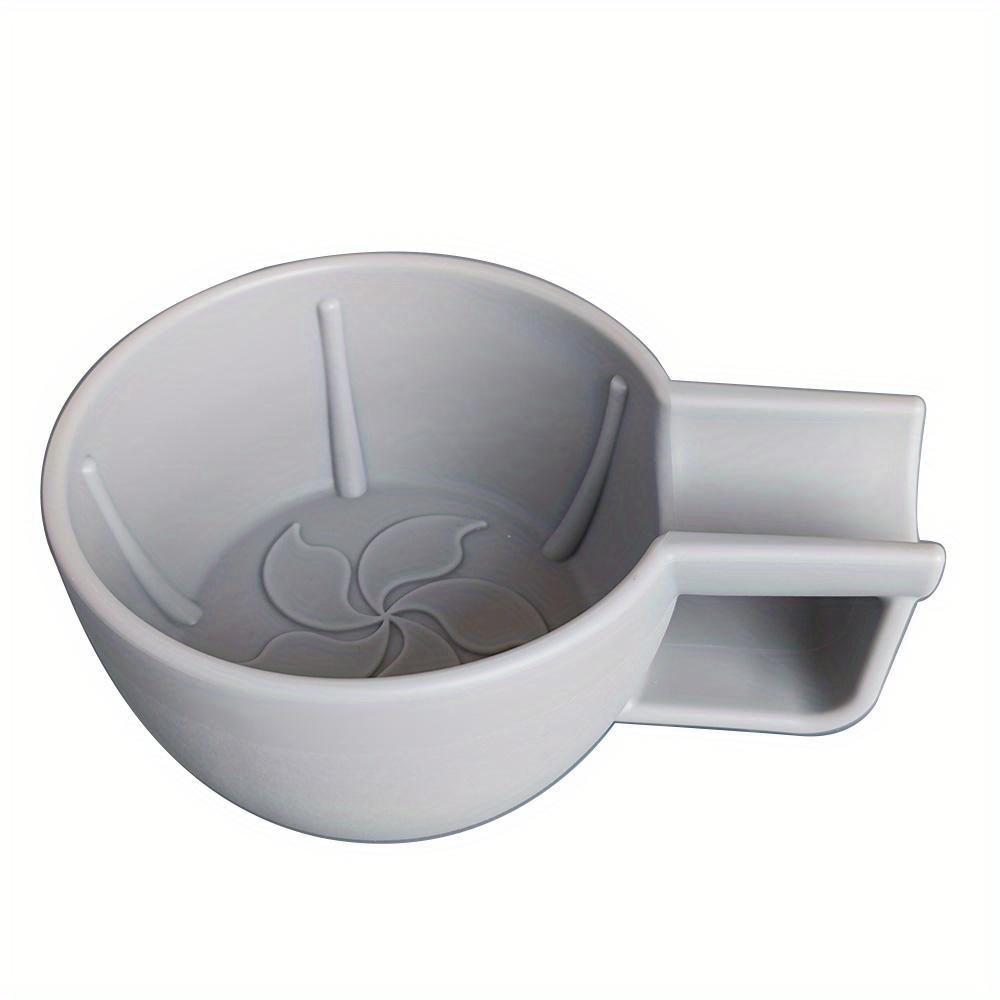 

Dscosmetic PP Чаша для бритья для мужчин влажное бритье серый