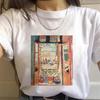 T-Shirt Women Summer Harajuku Art Painting Print Ladies Tee Tops Casual Short Sleeve Fashion Streetwear 2025 Tee Shirt Femme